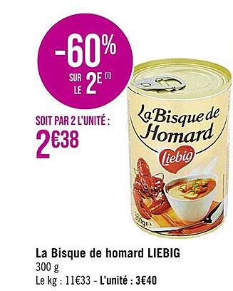 la bisque de homard liebig