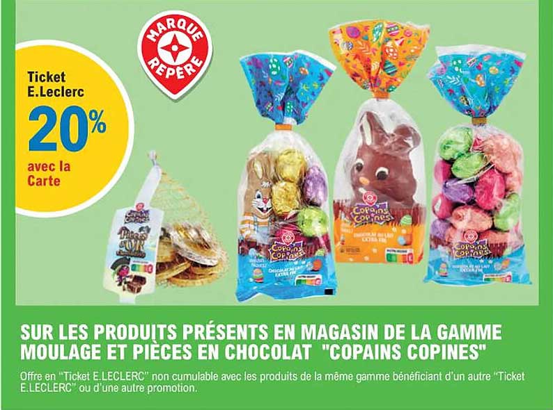la gamme moulage et pièces en chocolat "copains copines"