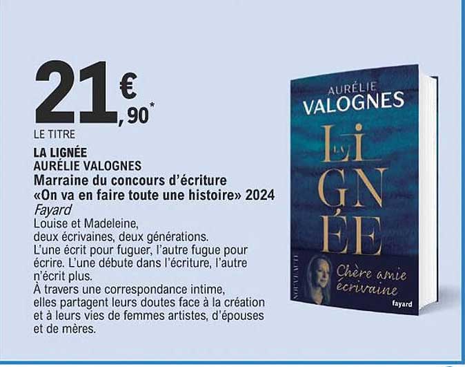 la lignée - aurélie valognes