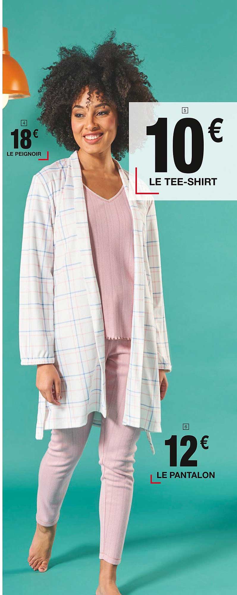 le tee-shirt, le pantalon