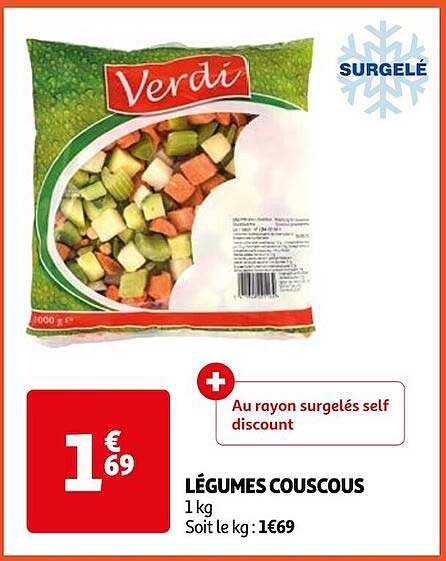 légumes couscous verdi