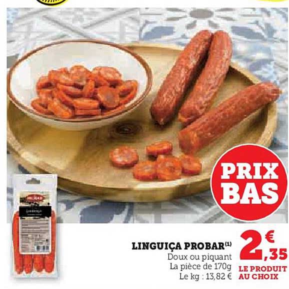 linguiça probar