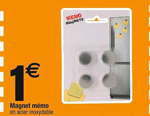 magnet mémo