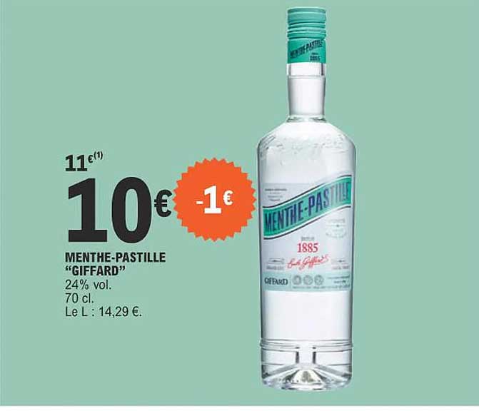 menthe-pastille "giffard"