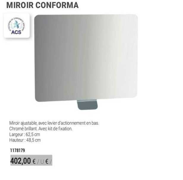 miroir conforma