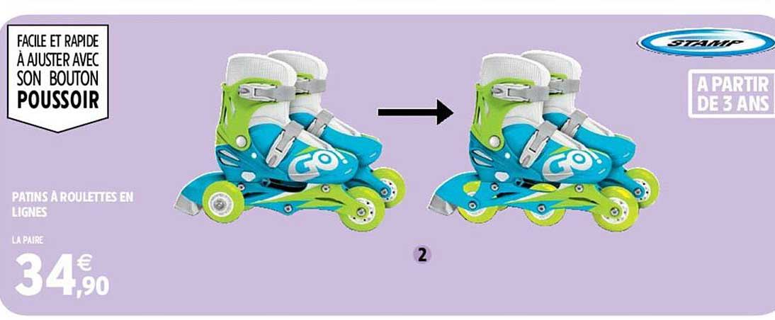 patins à roulettes en lignes