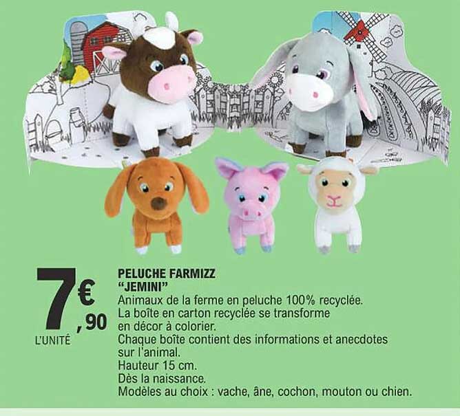 peluche farmizz "jemini"