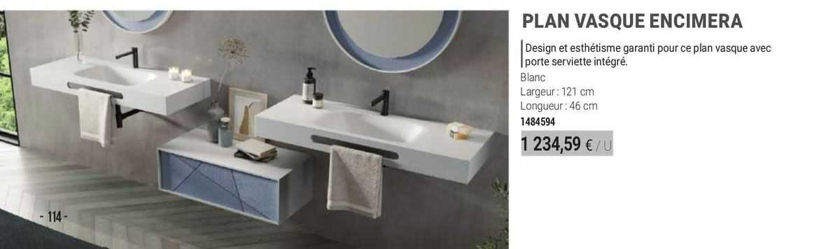 Plan Vasque Encimera