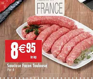saucisse façon toulouse