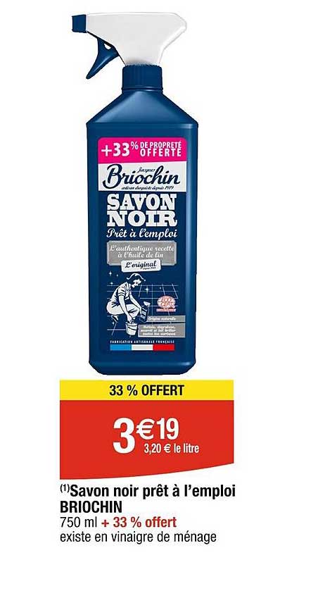 savon noir prêt à l'emploi briochin