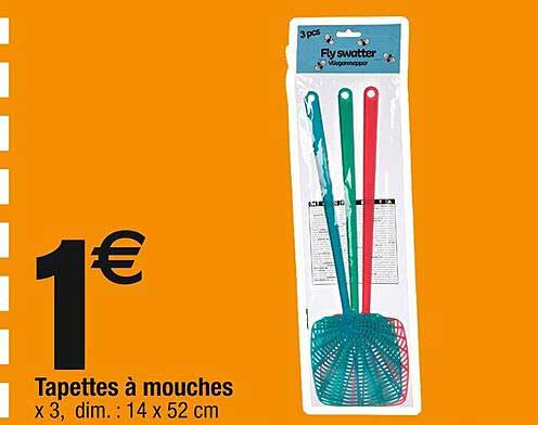 tapettes à mouches