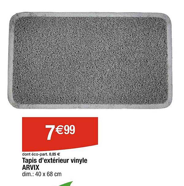 tapis d'extérieur vinyle arvix