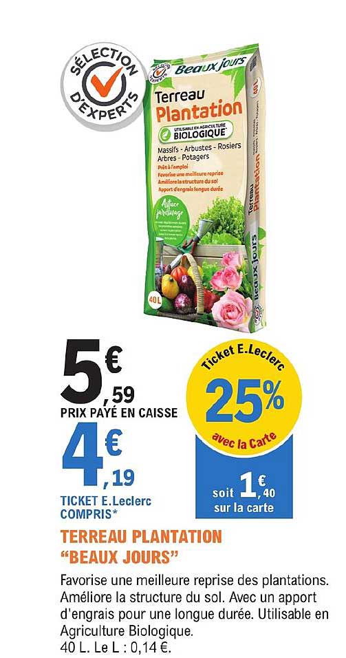 terrerau plantation "beaux jours"