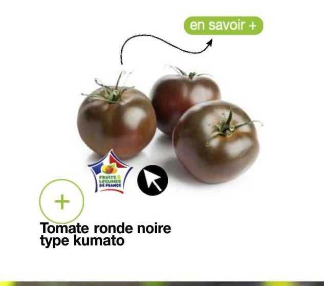 tomate ronde noire type kumato