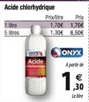 Acide Chlorhydrique Onyx