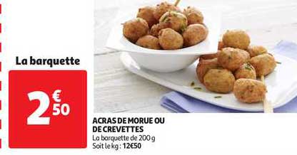 Acras De Morue Ou De Crevettes