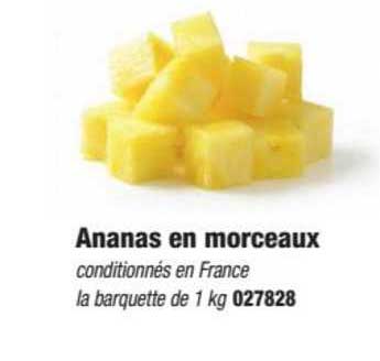 Ananas En Morceaux