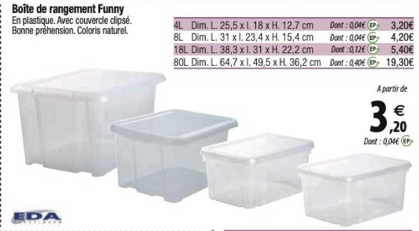 boîte de rangement funny