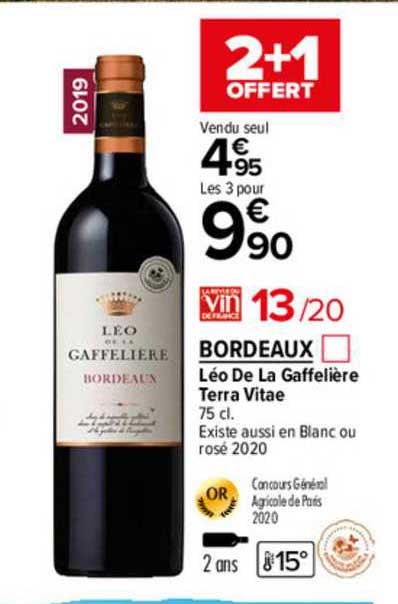 bordeaux léo de la gaffelière terra vitae