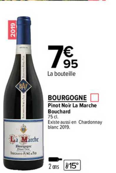 bourgogne pinot noir la marche bouchard
