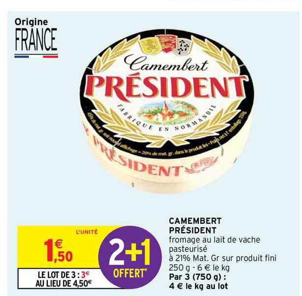 Camembert Président