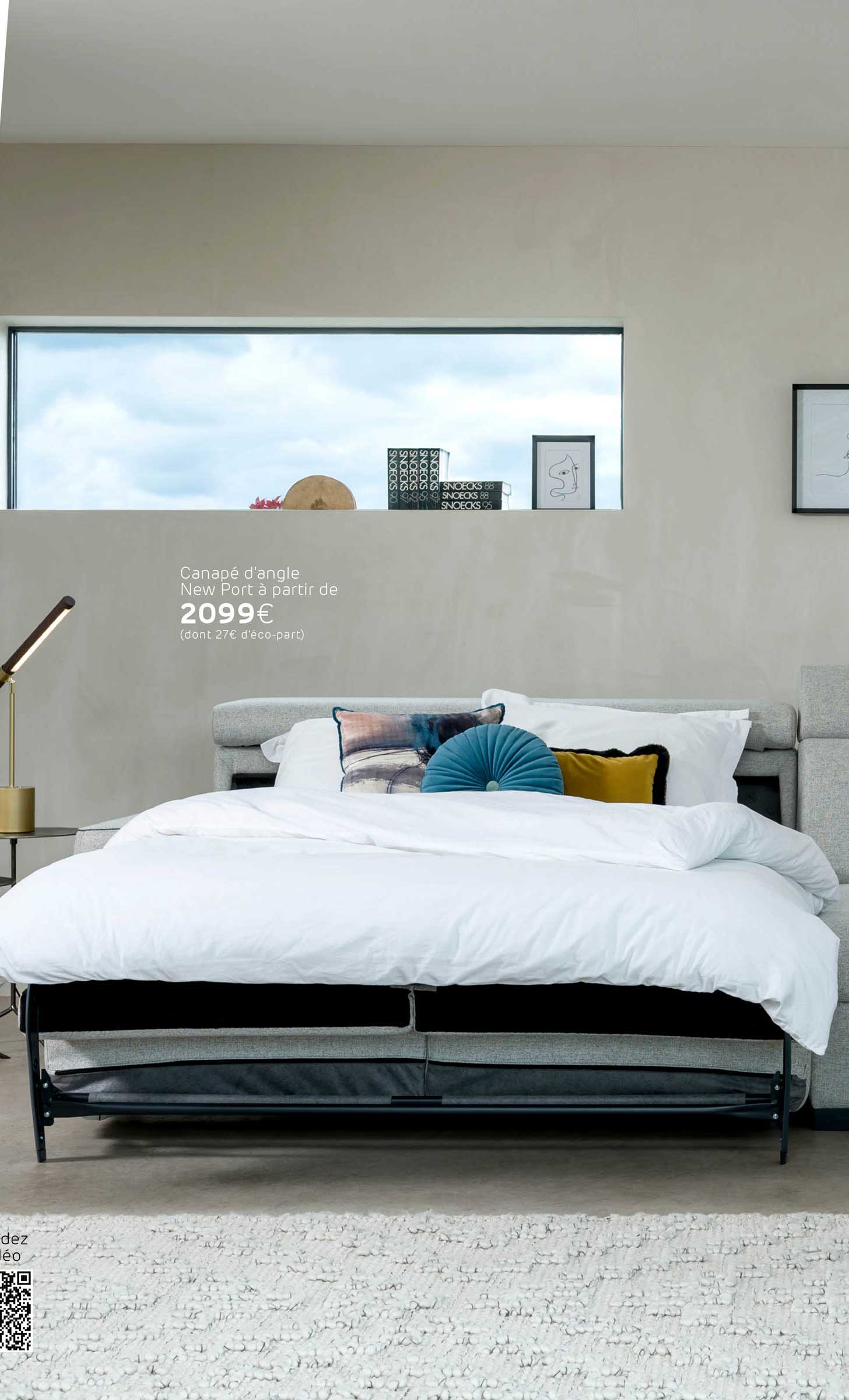 canapé d'angle new port