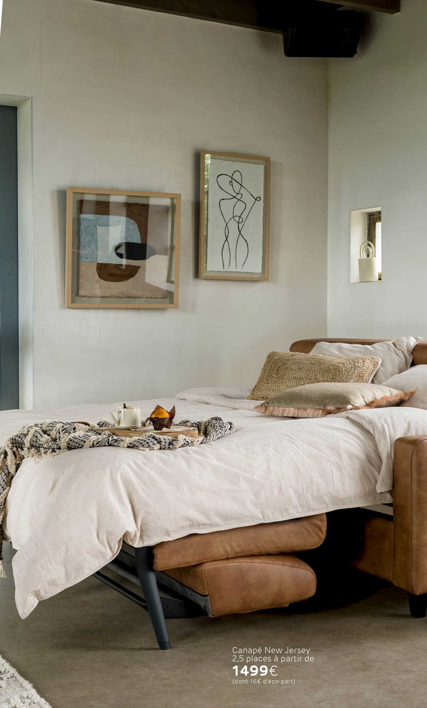 canapé new jersey 2,5 places