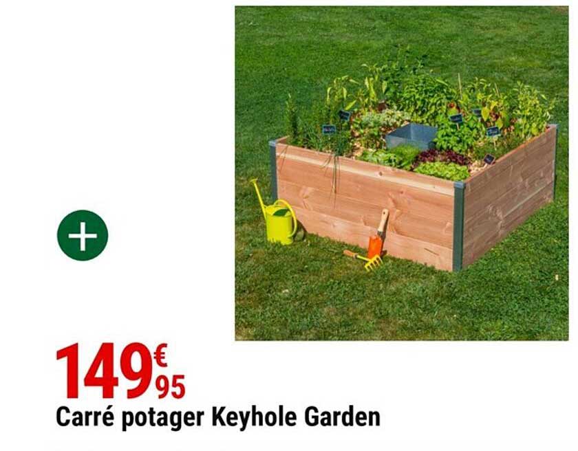 Carré Potager Keyhole Garden