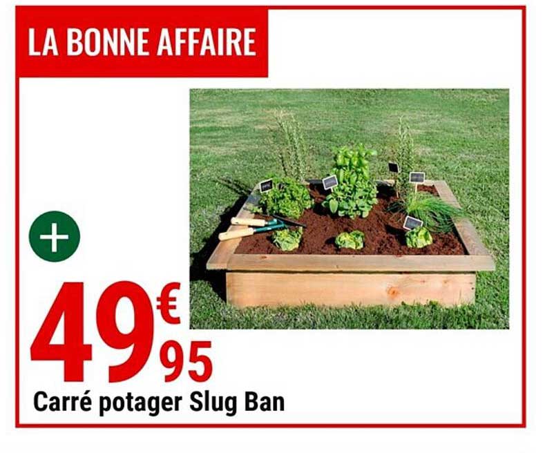 carré potager slug ban