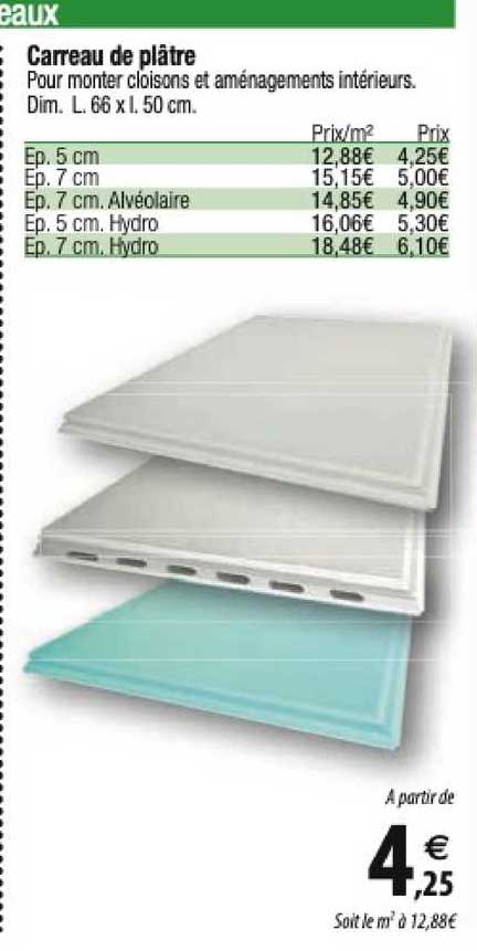 Carreau De Plâtre