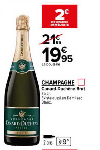 champagne canard-duchêne brut