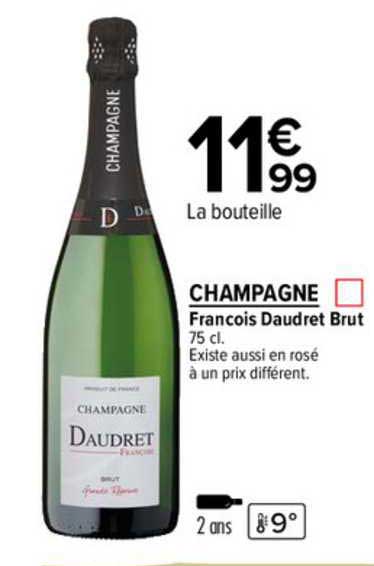 Champagne François Daudret Brut