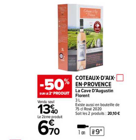 Coteaux-d'aix-en-provence La Cave D'augustin Florent