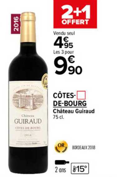 côtes-de-bourg château guiraud