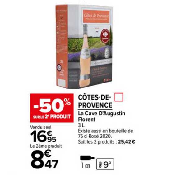 côtes-de-provence la cave d'augustin florent