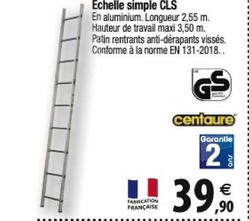 échelle simple cls centaure