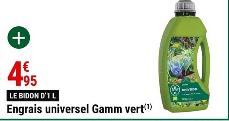 engrais universel gamm vert