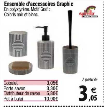 ensemble d'accessoires graphic