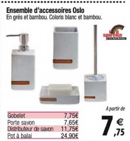 ensemble d'accessoires oslo