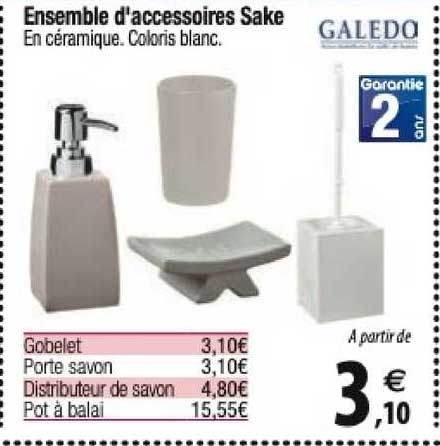 ensemble d'accessoires sake