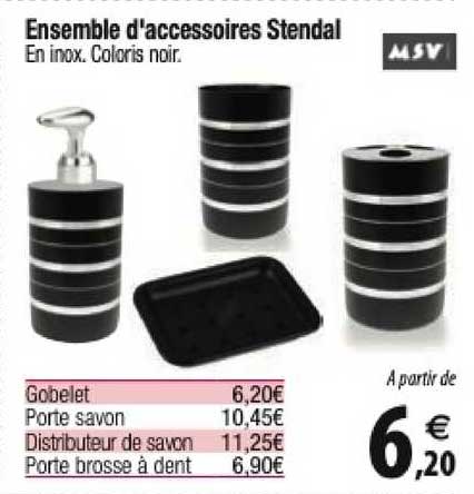 ensemble d'accessoires stendal