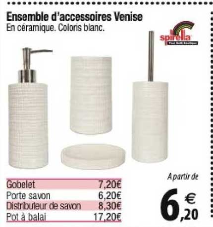 ensemble d'accessoires venise
