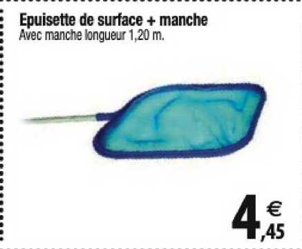 épuisette De Surface + Manche