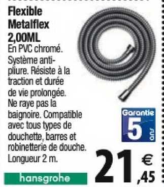flexible metaflex 2,00ml hansgrohe