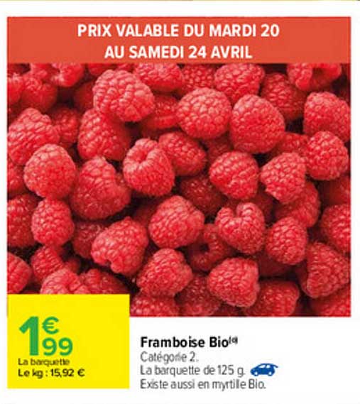 Framboise Bio