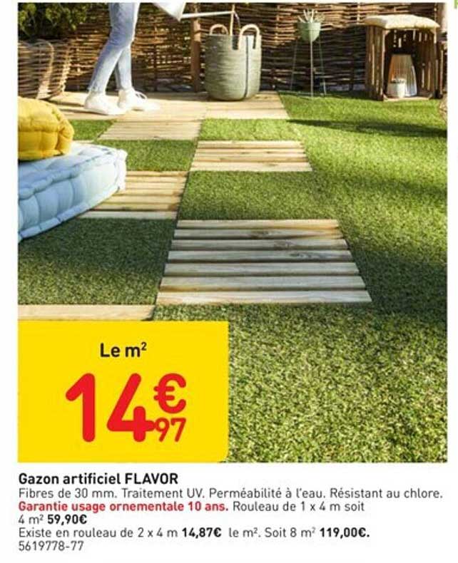 gazon artificiel flavor