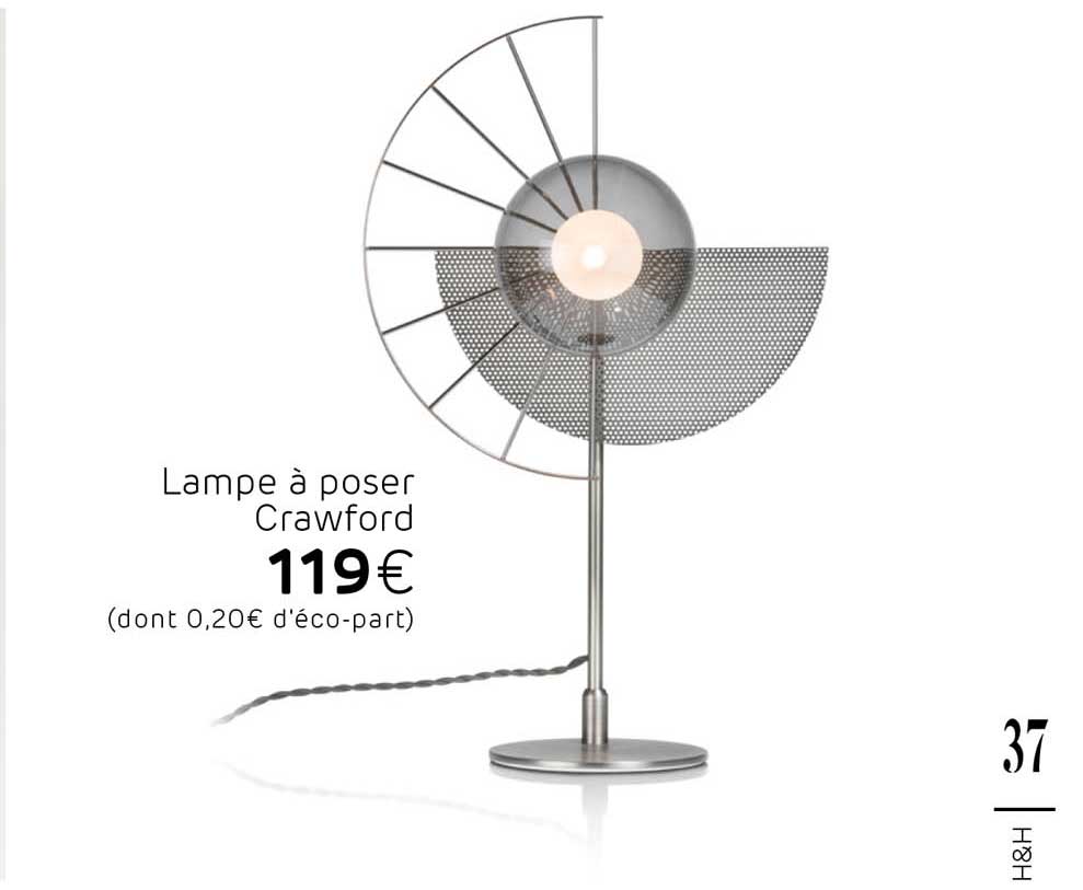 lampe à poser crawford