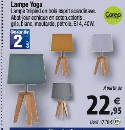 Lampe Yoga Corep