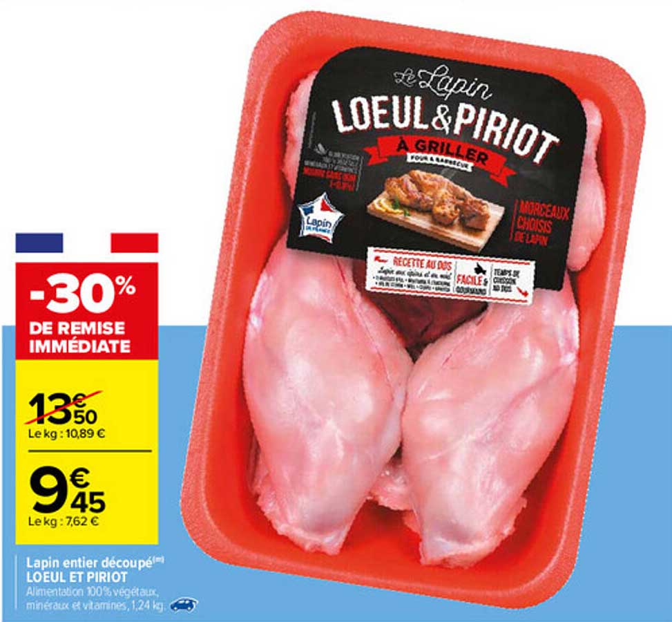 Lapin Entier Découpé Loeul Et Piriot