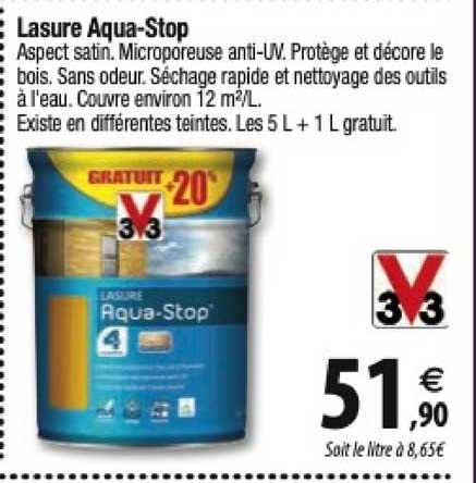 lasure aqua-stop v33